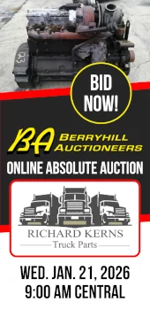 KERNS TRUCK PARTS 2026 Auction