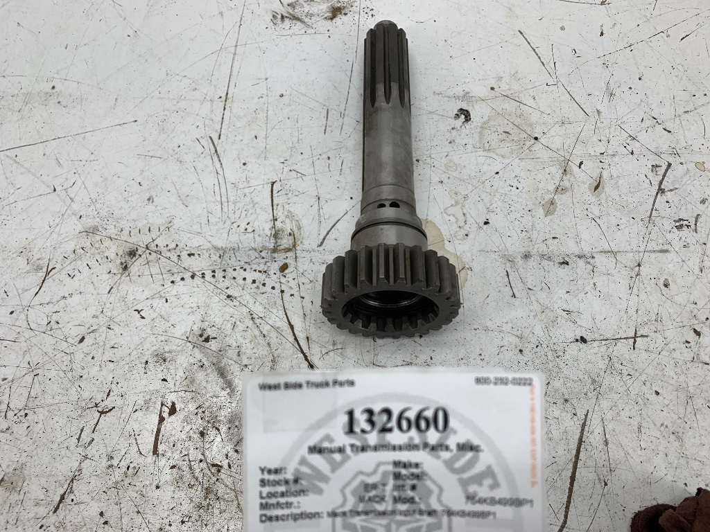 Mack Transmission Input Shaft 764KB499BP1 NEW with free shipping eBay