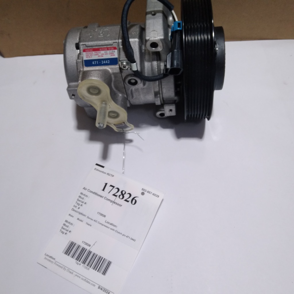 Denso A/C Compressor with Clutch p/n 471-3442 | eBay
