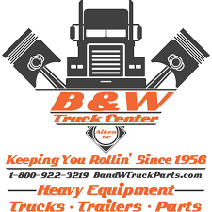 B & W  Truck Center Logo