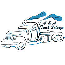 A & A Truck Salvage  Logo